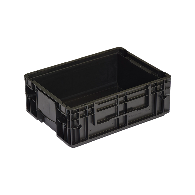 ESD-RL-KLT4047 Antistatic Turnover Box with Label Holder ESD-RL-KLT4047 Antistatic Turnover Box with Label Holder