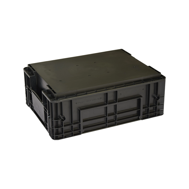 ESD-RL-KLT4047 Antistatic Turnover Box with Label Holder ESD-RL-KLT4047 Antistatic Turnover Box with Label Holder