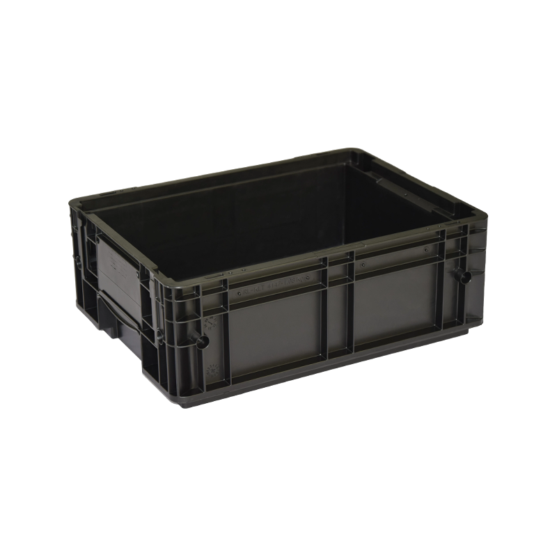 ESD-RL-KLT4047 Antistatic Turnover Box with Label Holder