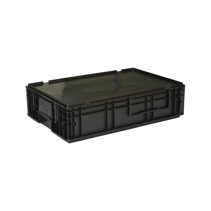 ESD-RL-KLT6047 KLT Turnover Box for Warehouse Stacking Applications ESD-RL-KLT6047 KLT Turnover Box for Warehouse Stacking Applications