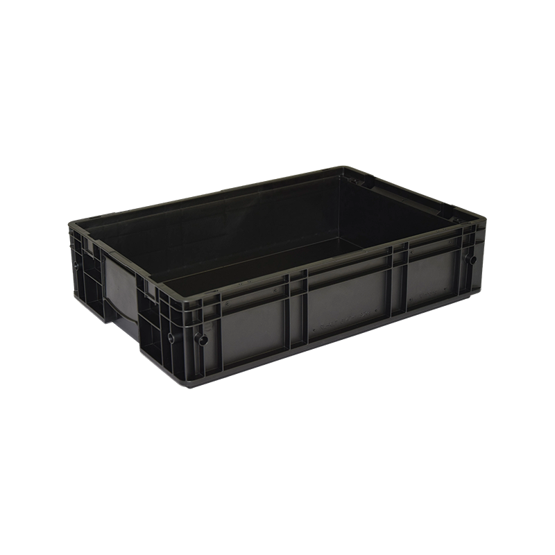 ESD-RL-KLT6047 KLT Turnover Box for Warehouse Stacking Applications